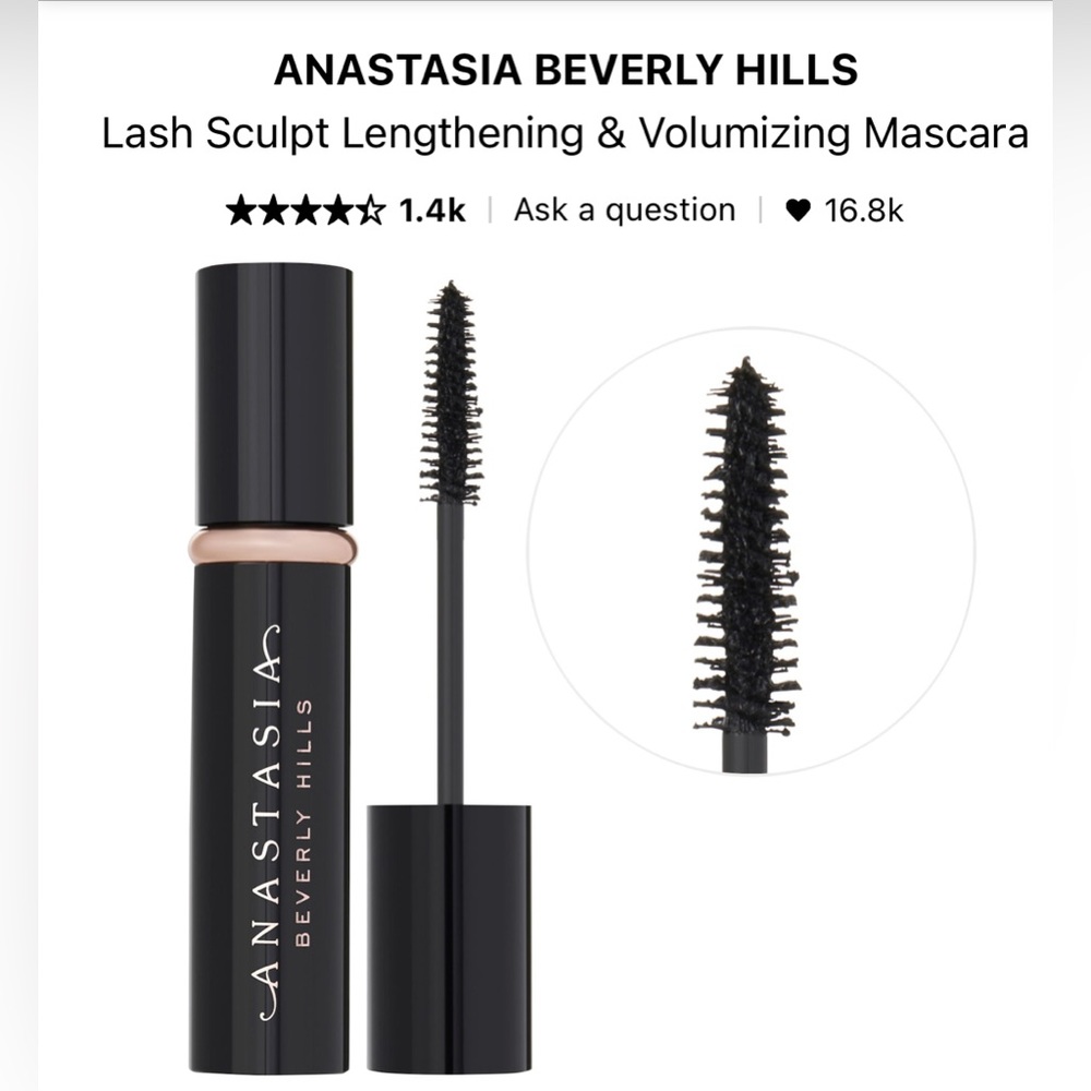 Anastasia mascara